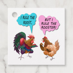I rule the roost favour tags
