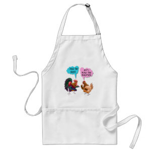 I rule the roost long apron