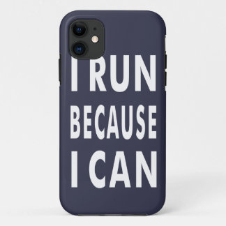 I run because I can iPhone SE + iPhone 5/5S Case
