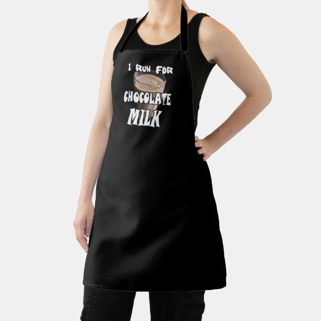 I Run for Chocolate Milk Running Apron (Insitu)