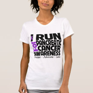 I Run For Pancreatic Cancer Awareness T-Shirt