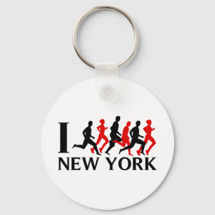 I RUN NEW YORK KEY RING