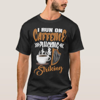 I run on Caffeine Plucking and Striking Harp