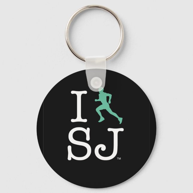 I Run SJ Keychain (Front)