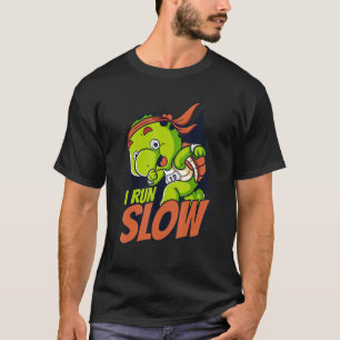 I Run Slow Alligator Snapping Red Eared Slider T T-Shirt