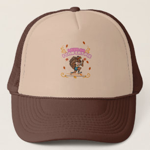 I Run So I Can Eat Pie Turkey Trot Runne Trucker Hat