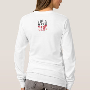 I Run w Vampires Tee