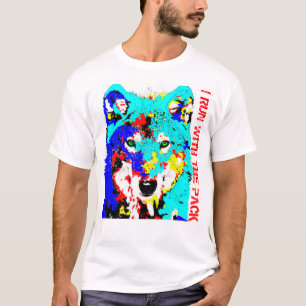I RUN WITH THE PACK - WOLF T-SHIRT