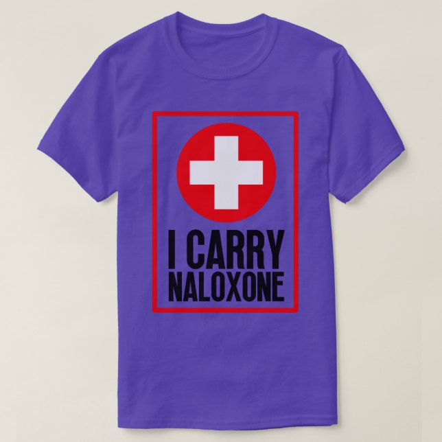 I ry Naloxone 14 T-Shirt (Design Front)
