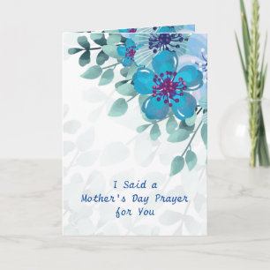 I Said a Mother's Day Prayer for You Christian Card