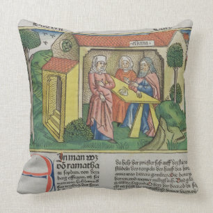 I Samuel 1:8 Elkanah comforts Hannah, from the 'Nu Cushion