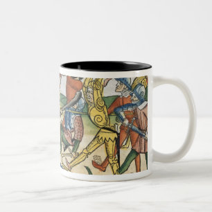 I Samuel 28 1-2 The Philistines war against Israel Two-Tone Coffee Mug