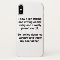 I Saw a Girl Texting