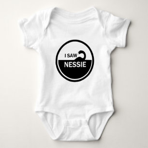 I SAW NESSIE - LOCH NESS MONSTER BABY BODYSUIT