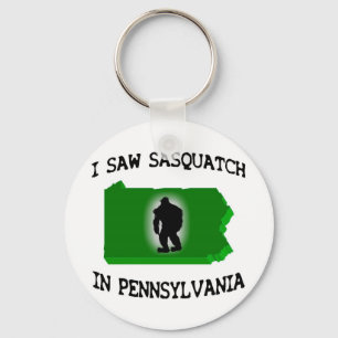 I Saw Sasquatch In Pennsylvania Key Ring