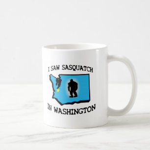 I Saw Sasquatch In Washington Coffee Mug