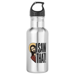 I Saw That Funny Religious Peek Graphic Design_1 532 Ml Water Bottle