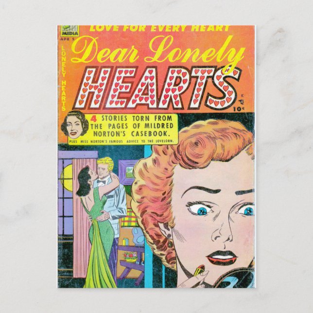 I Saw Them in the Mirror Postcard (Front)