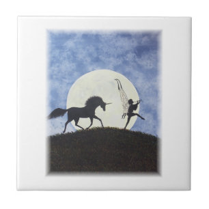 I Saw Them One Night! Ceramic Tile