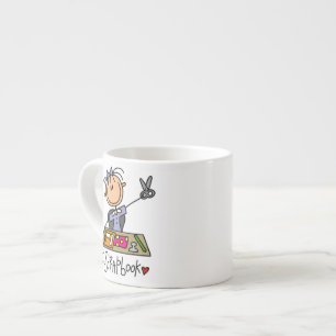 I Scrapbook Espresso Cup