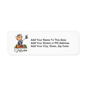 I Scrapbook Return Address Label