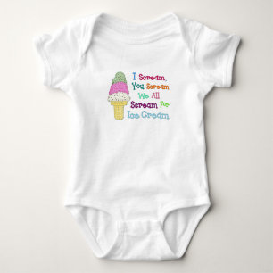 I Scream Ice Cream Infant Creeper