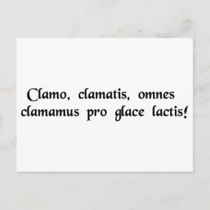 I scream, you scream, we all scream for ice cream! postcard