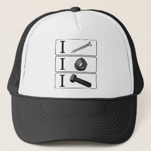 I Screw. I Nut. I Bolt. Trucker Hat