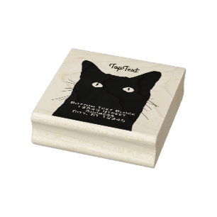 I See Cat 2 Blocks of Text to Edit as You Like Rubber Stamp