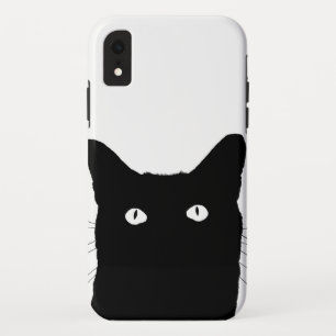 I See Cat Click to Pick Your Colour Background iPhone XR Case