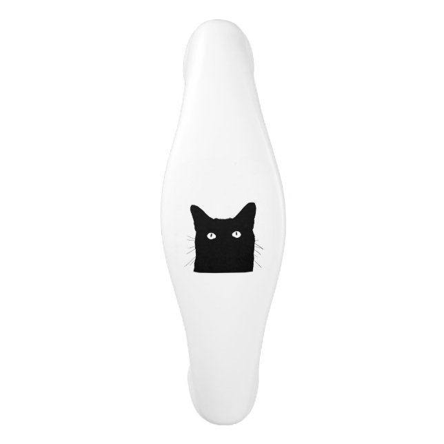 I See Cat Click to Select a Custom Colour Ceramic Cabinet Pull (Front)