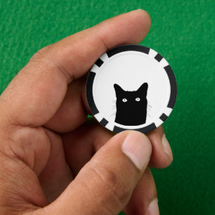 I See Cat Click to Select a Custom Colour Poker Chips