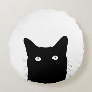 I See Cat Click to Select a Custom Colour Round Cushion