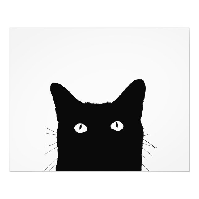 I See Cat Click to Select Your Colour Decor Photo Print (Front)