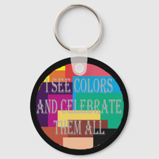 I See Colours Keychain