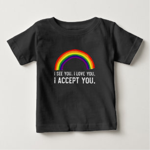 I See I Love You I Accept You Gay Pride LGBT Shirt