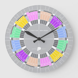 I See It, But I Don’t Believe It Large Clock