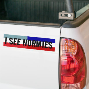 I see Normies Bumper Sticker