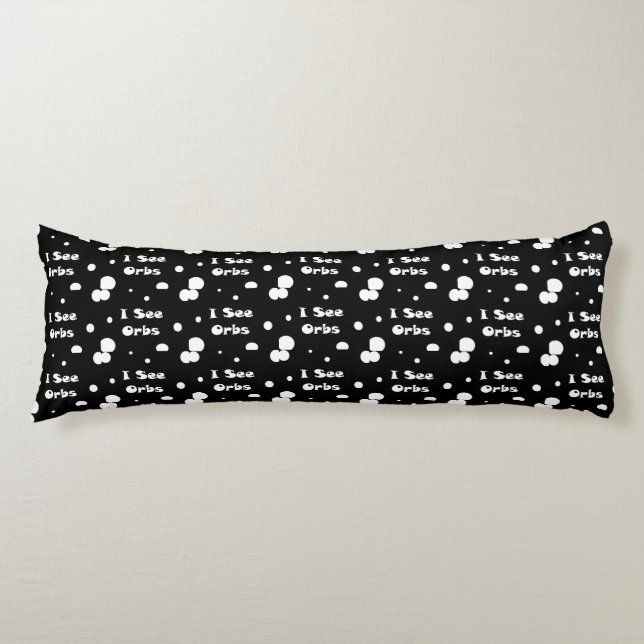 I See Orbs-body pillow (Front)