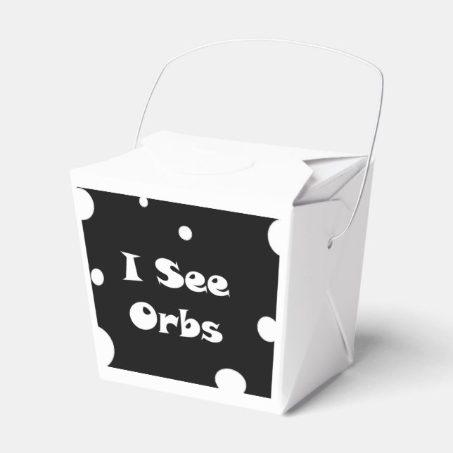I See Orbs-favour box (Front Side)
