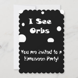I See Orbs-invitations Invitation