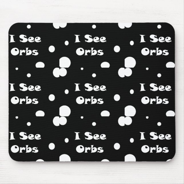 I See Orbs-mousepad Mouse Pad (Front)