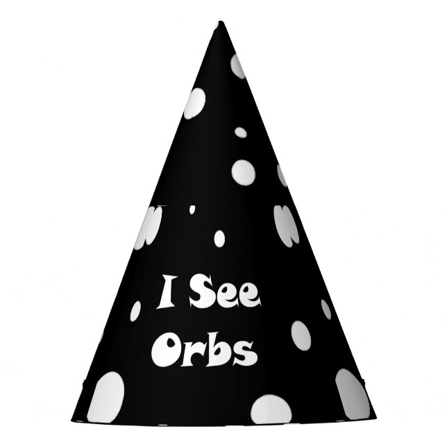 I See Orbs Party Hat (Front)