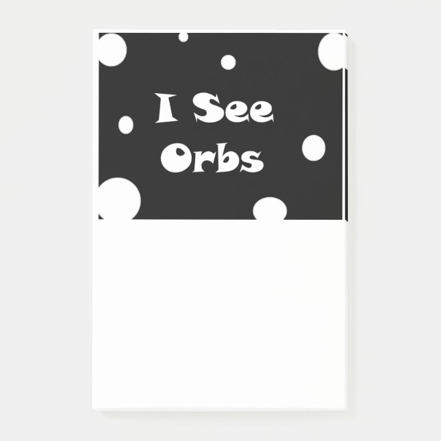 I See Orbs-post-it-notes Post-it Notes (Front)