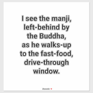 I see The Buddha Hankamer Artjunkhaus Peace Love 