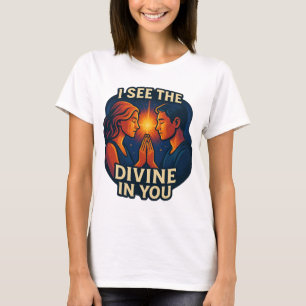 "I See the Divine in You" – Spiritual Connection T-Shirt