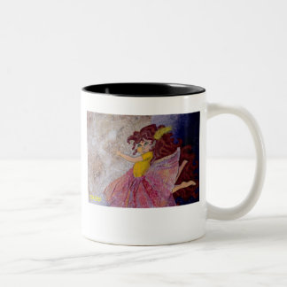 I see the moon, the moon see's me! Two-Tone coffee mug
