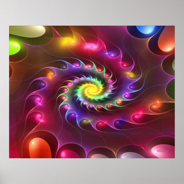 'I See Time...' Poster (Front)