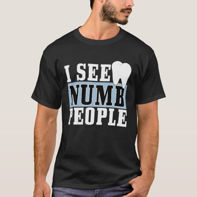 I See Unfeeling People T-Shirt (Front)