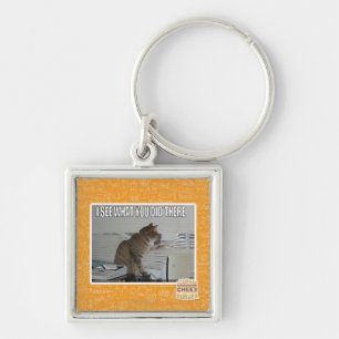 I see what you did there key ring